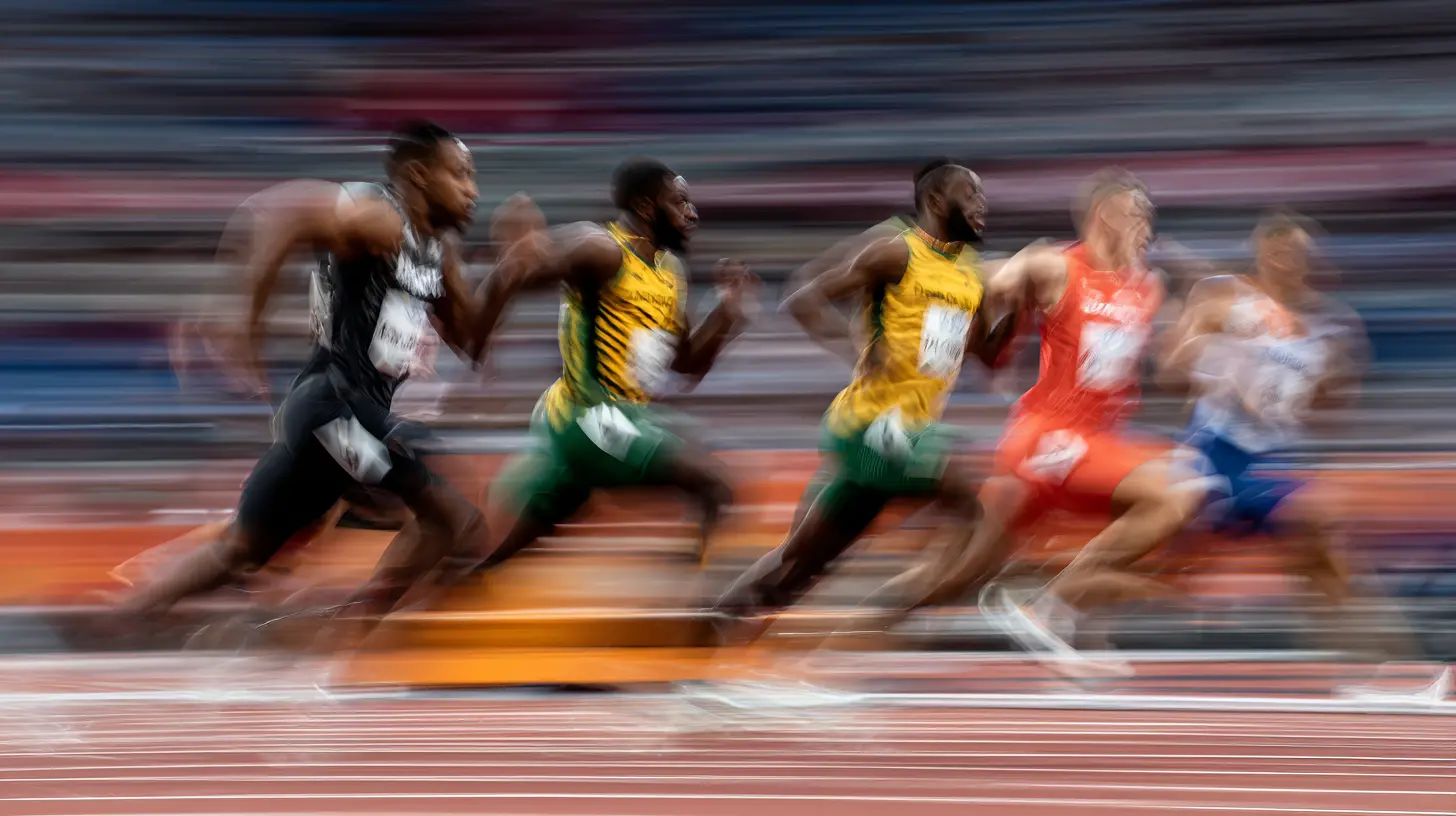 Real-Time Reactions from the Olympic Sprint Showdown in 2027