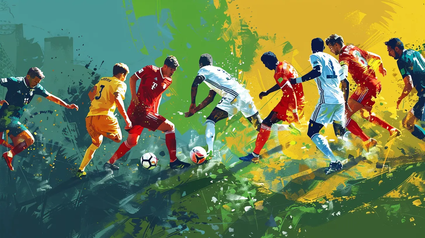 The Evolution of Tactics in Football Leagues Around the World