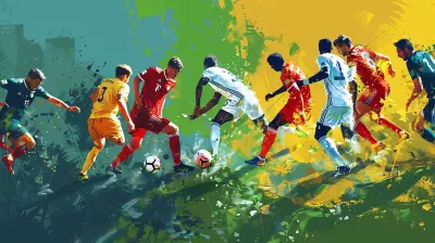 The Evolution of Tactics in Football Leagues Around the World