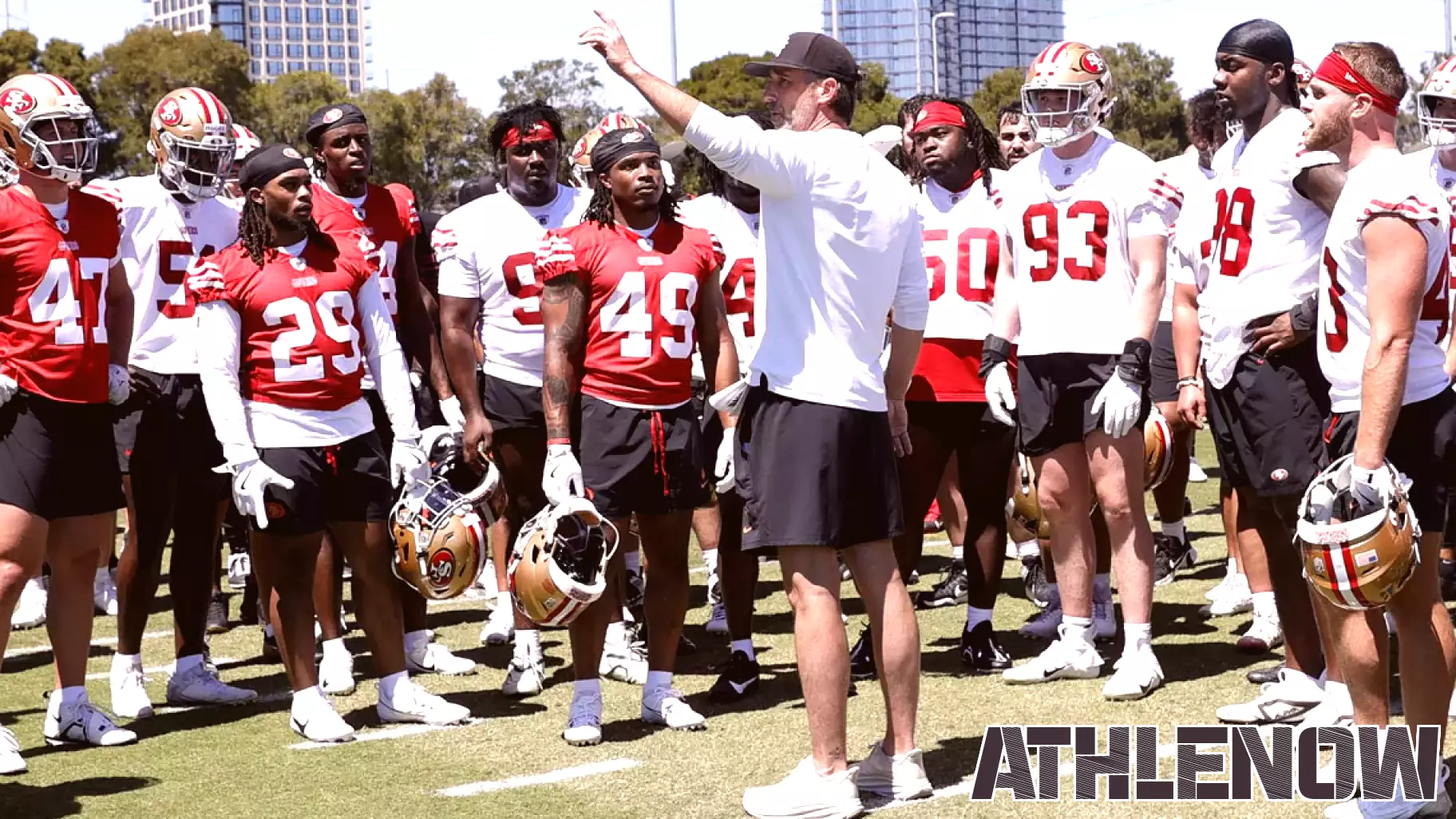 49ers Coach Excited by Veteran Leadership in Offseason Program