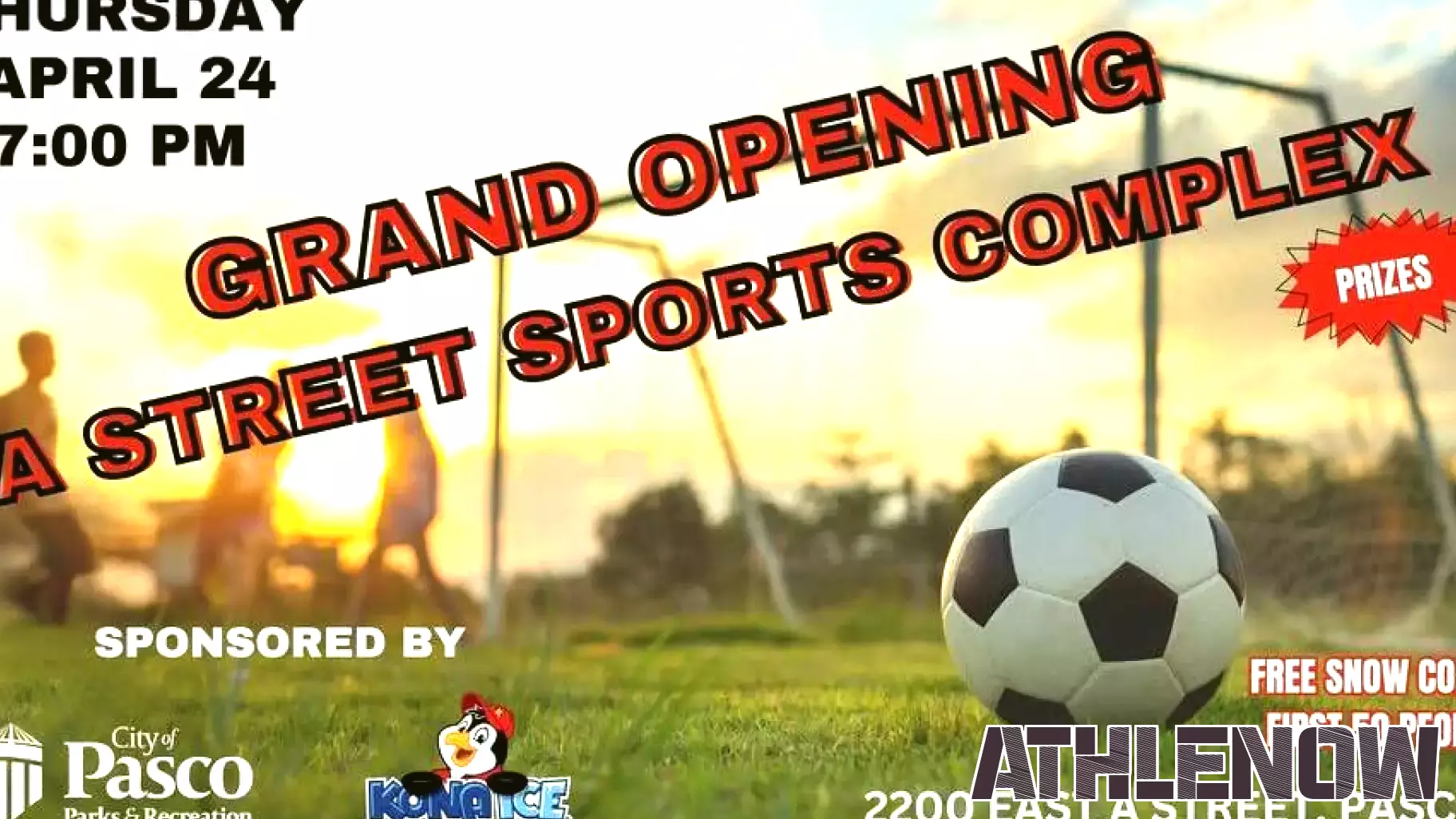 Grand Opening of A Street Sports Complex in Pasco
