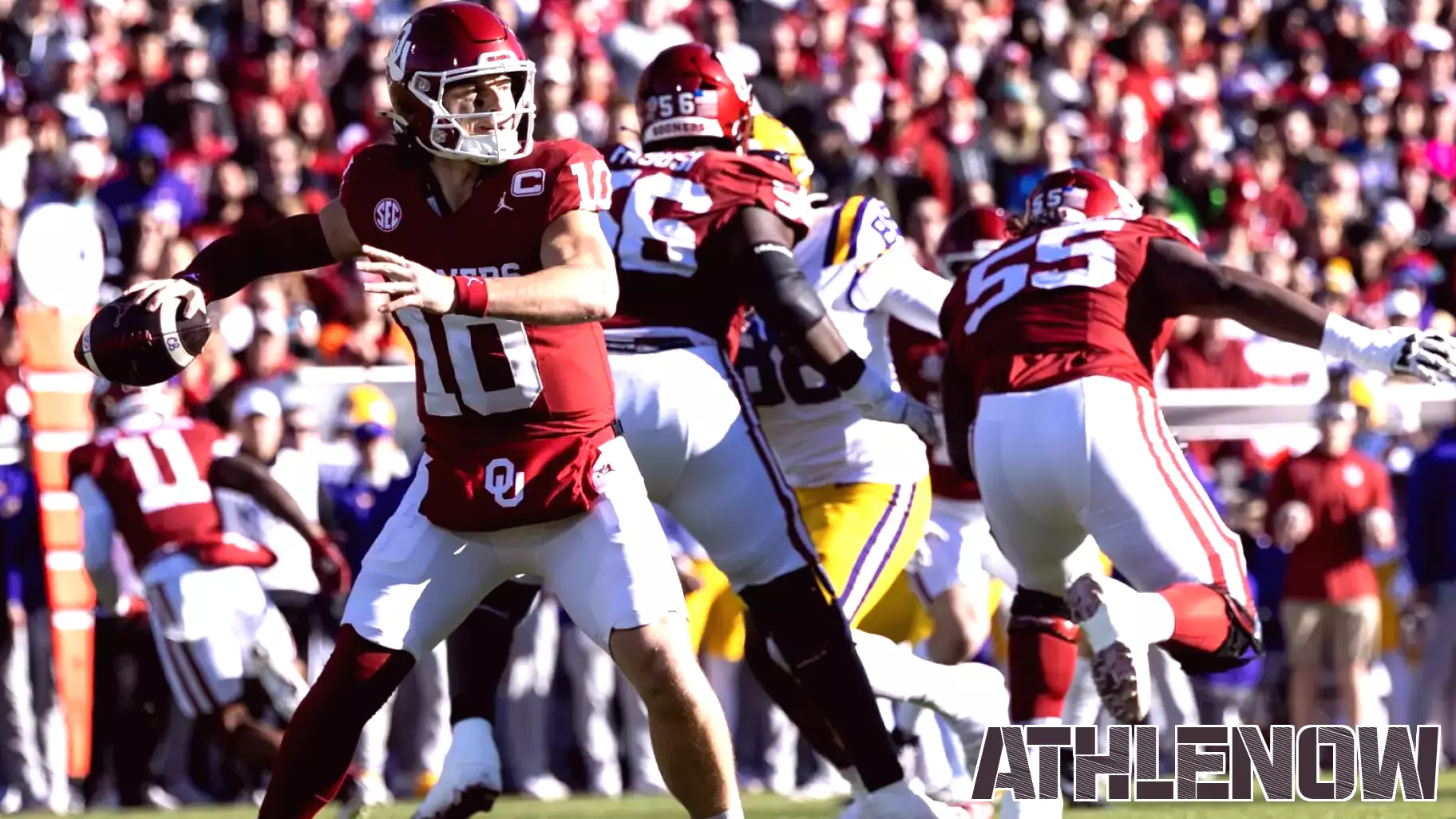 John Mateer Showcases Determination in Sooners' Victory Over LSU