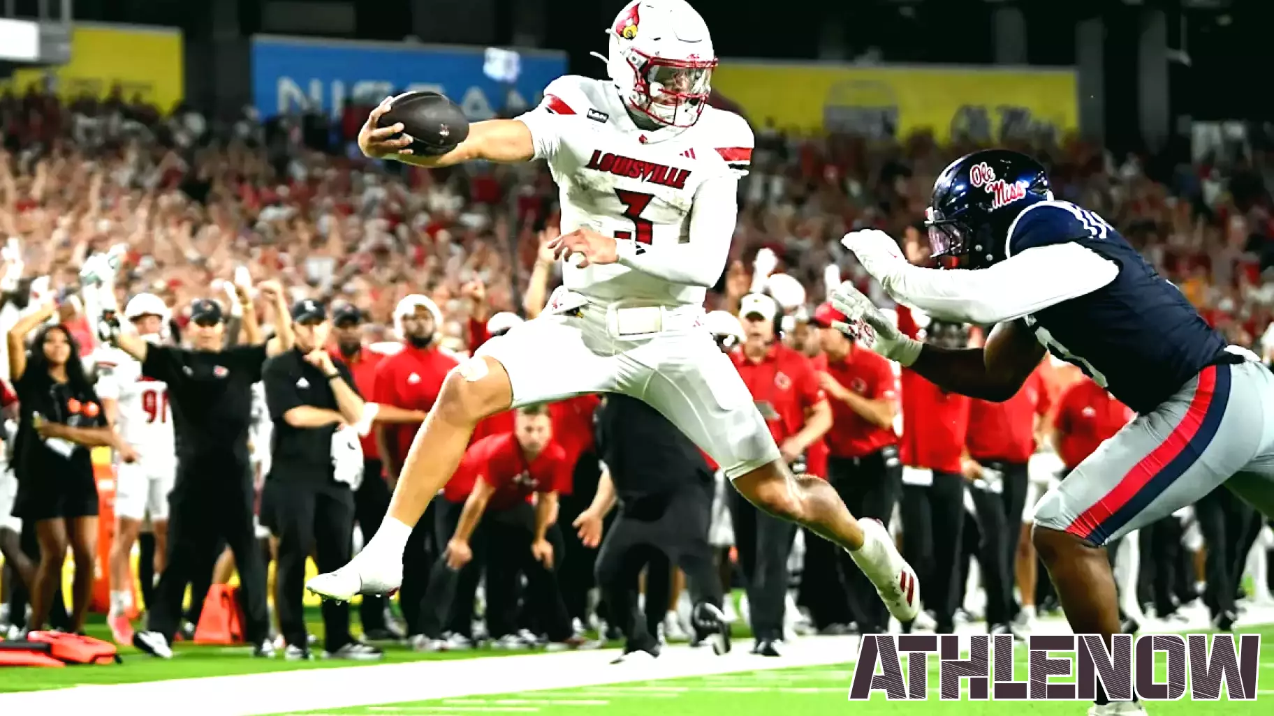 Louisville comes up just short against No. 9 Ole Miss