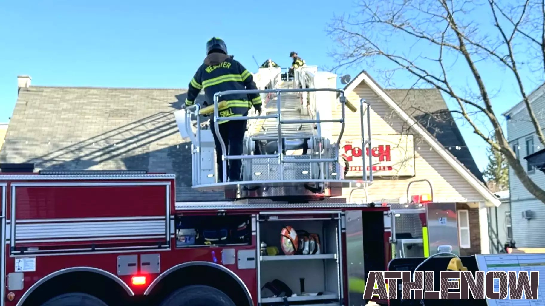 Major Blaze Erupts at Webster Sports Bar