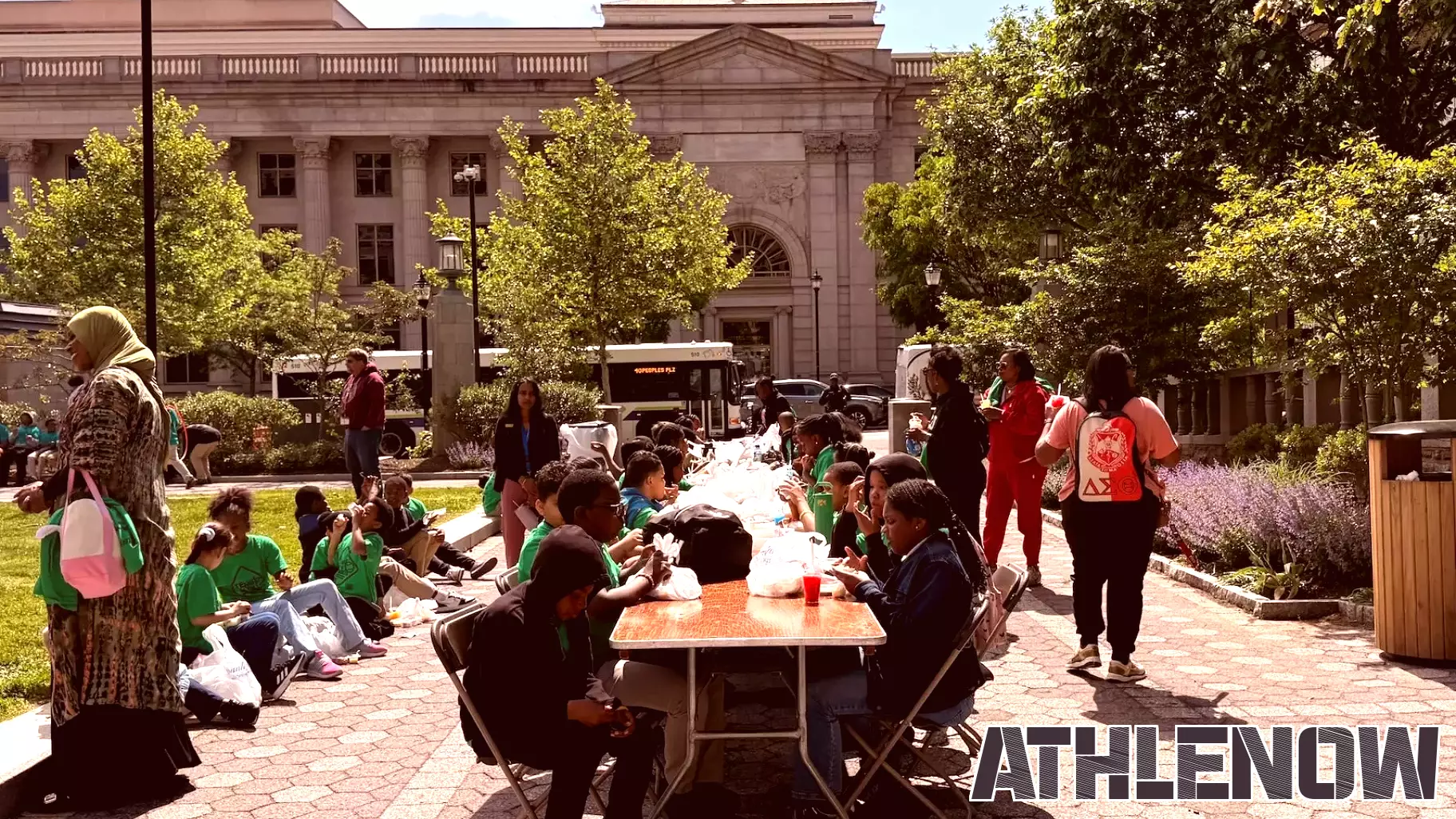 Tennis in the Streets brings 500 Wilmington students together through sport and community