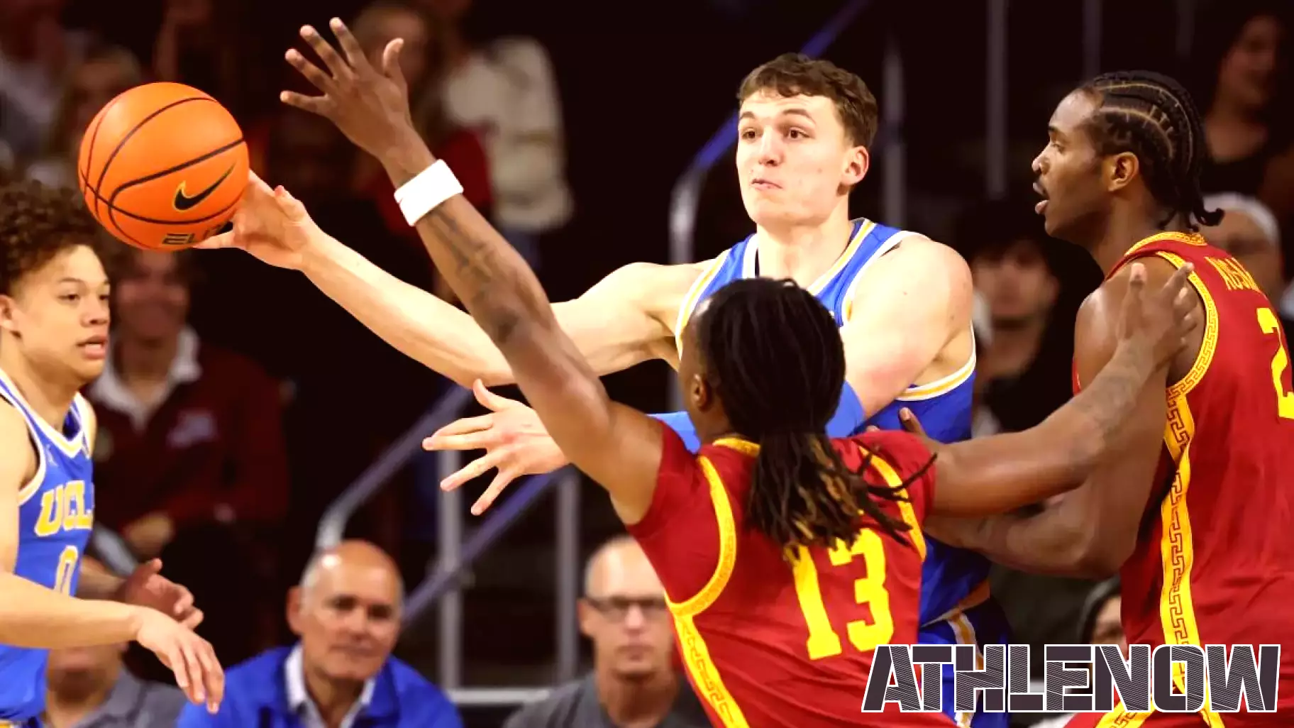 UCLA dominates rival USC to secure double bye in Big Ten tournament