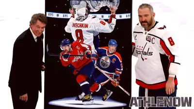 A Historic Moment: Ovechkin and Gretzky Celebrate Milestone Goal