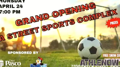 Grand Opening of A Street Sports Complex in Pasco
