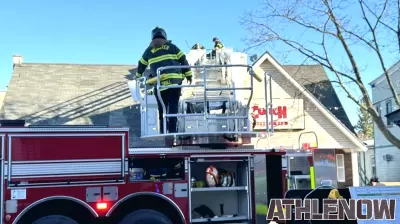 Major Blaze Erupts at Webster Sports Bar
