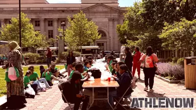 Tennis in the Streets brings 500 Wilmington students together through sport and community
